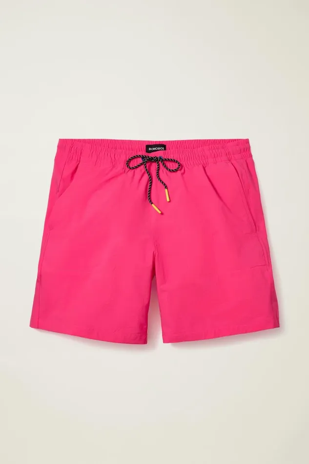 Men Casual Shorts Bonobos The Rec Short Red Hot