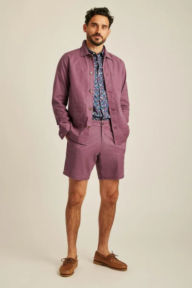 Men Casual Shorts Bonobos Weekend Chino Shorts Burnt Plum