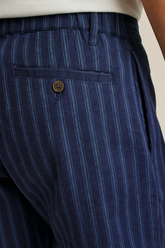 Men Casual Shorts Bonobos Weekend Chino Shorts Midnight Stripe