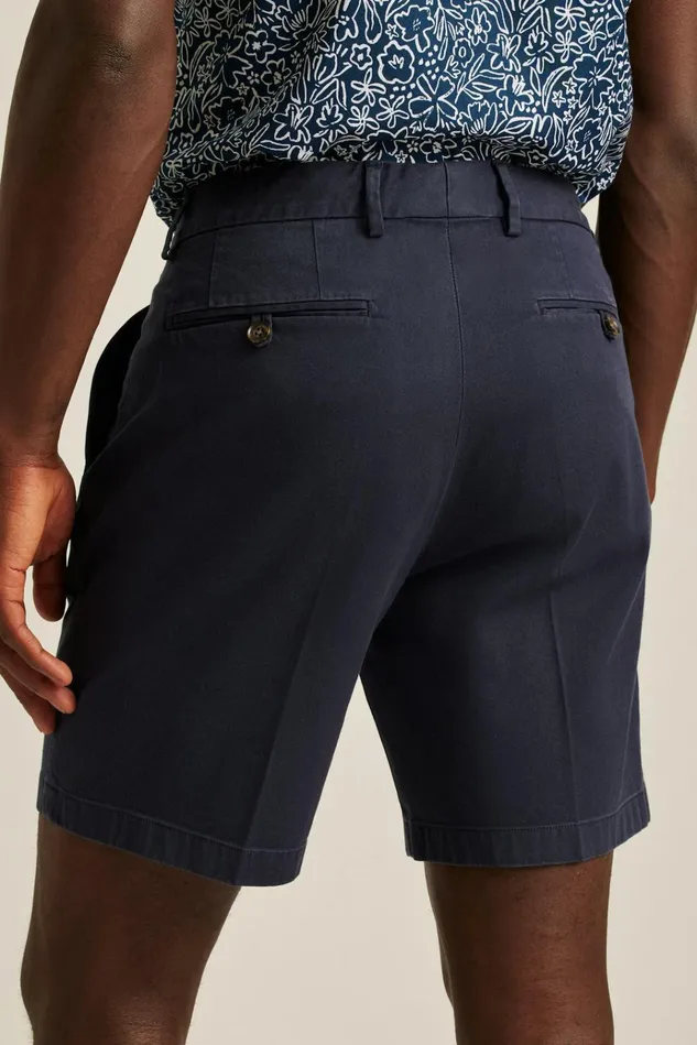 Men Chino Shorts Bonobos Italian Stretch Chino Shorts Maritime Blue