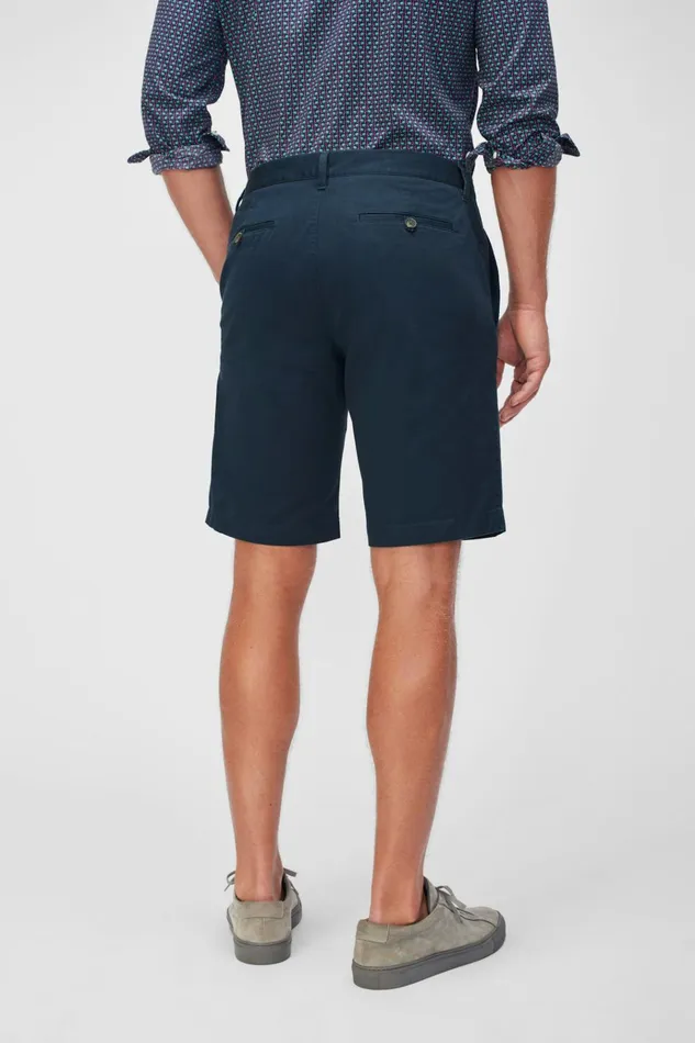 Men Chino Shorts Bonobos Stretch Lightweight Chino Shorts French Navy Blue