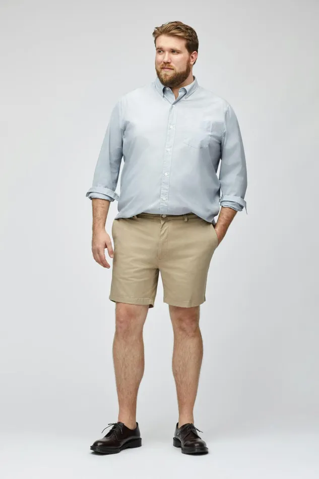Men Chino Shorts Bonobos Stretch Washed Chino Shorts Khaki