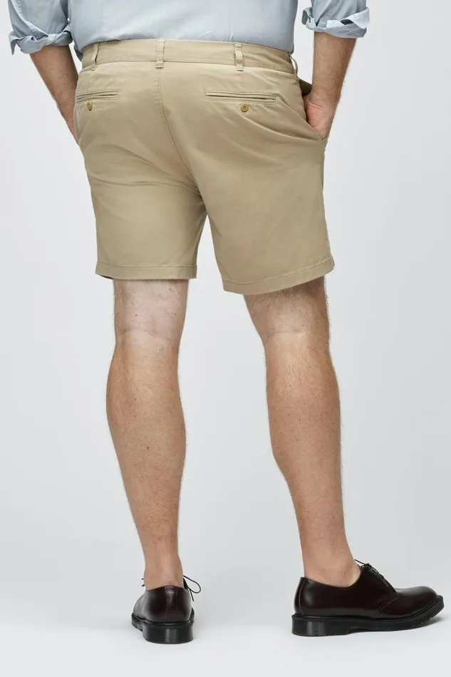 Men Chino Shorts Bonobos Stretch Washed Chino Shorts Khaki