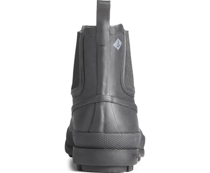 Men Cold Bay Rubber Waterproof Chelsea Boot Black Sperry Rain and Duck Boots Men Cold Bay Rubber Waterproof Chelsea Boot Black Sperry Rain and Duck Boots