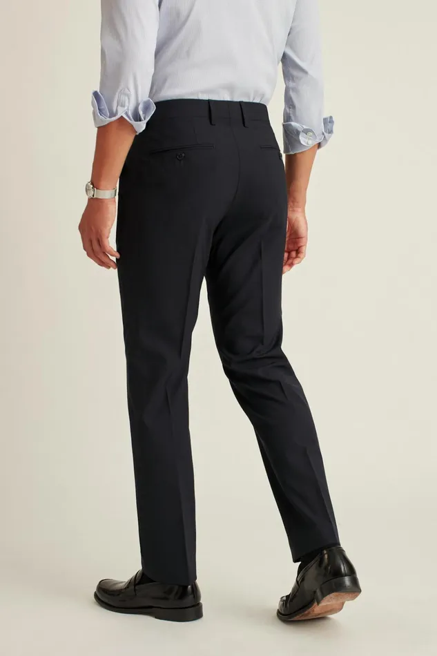 Men Dress Pants Bonobos Italian Stretch Wool Dress Pants Navy