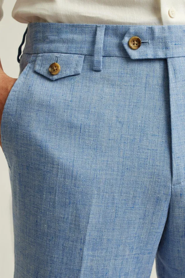 Men Dress Pants Bonobos Jetsetter Italian Linen Dress Pant Light Blue