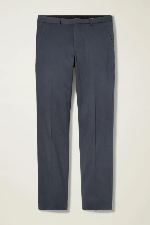 Men Dress Pants Bonobos Weekday Warrior Dress Pants Monday Steel Blue Yarn Dye