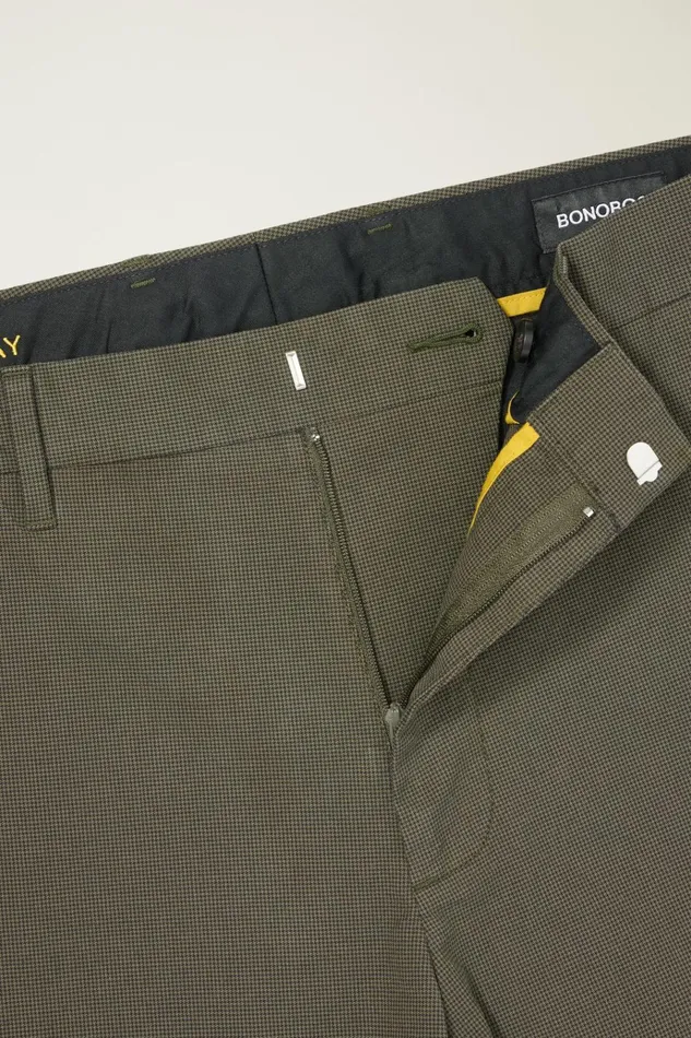 Men Dress Pants Bonobos Weekday Warrior Dress Pants Wednesday Olive Houndstooth