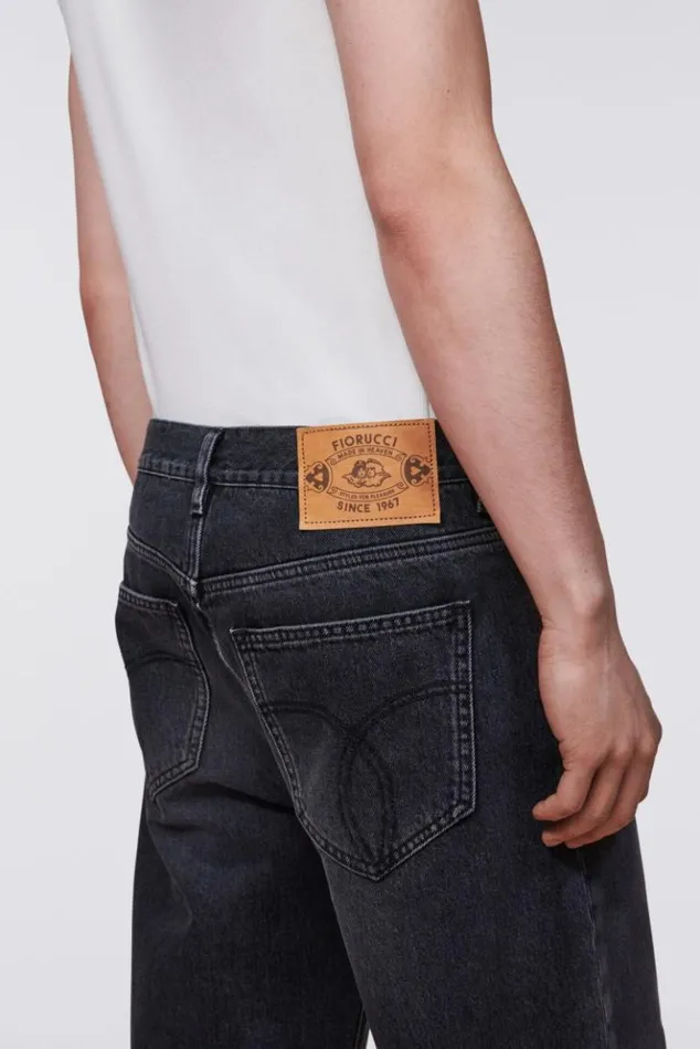 Men Fiorucci Denim Bermuda Shorts Black Black Men Fiorucci Denim Bermuda Shorts Black Black