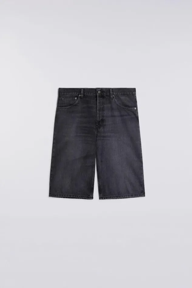 Men Fiorucci Denim Bermuda Shorts Black Black Men Fiorucci Denim Bermuda Shorts Black Black