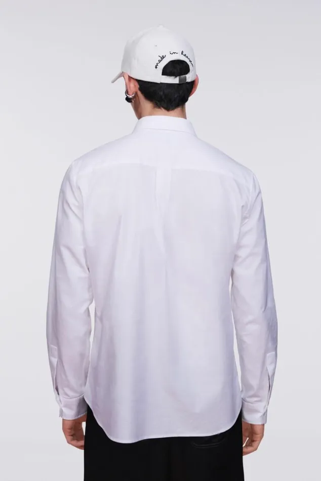 Men Fiorucci Embroidered Angels Shirt White White Men Fiorucci Embroidered Angels Shirt White White
