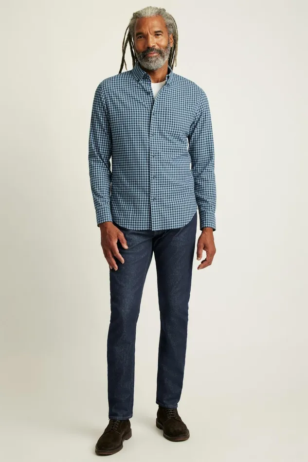 Men Flannels and Shirt Jackets Bonobos Everyday Lightweight Flannel Shirt Black Blue Plaid Men Flannels and Shirt Jackets Bonobos Everyday Lightweight Flannel Shirt Black Blue Plaid