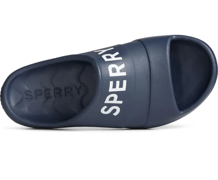 Men Float Slide Logo Sandal Navy Sperry Sandals Men Float Slide Logo Sandal Navy Sperry Sandals