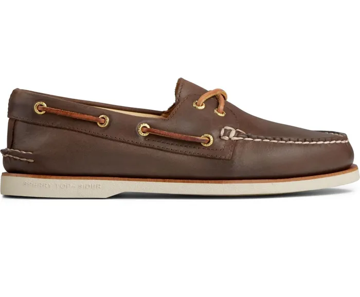 Men Gold Cup Authentic Original Boat Shoe Brown Sperry Boat Shoes