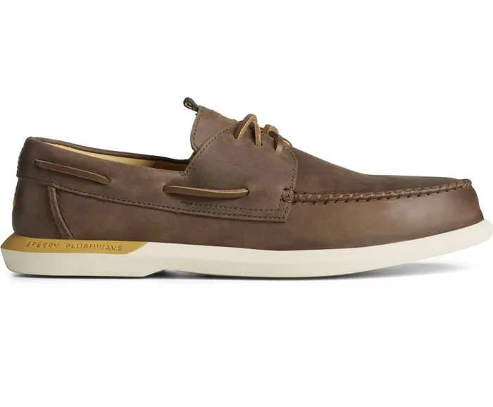 Men Gold Cup Authentic Original PLUSHWAVE 20 Boat Shoe Brown Sperry Boat Shoes Men Gold Cup Authentic Original PLUSHWAVE 20 Boat Shoe Brown Sperry Boat Shoes