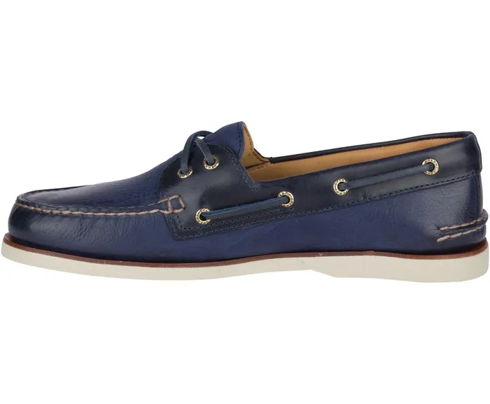 Men Gold Cup Authentic Original Rivingston Boat Shoe Navy Sperry Boat Shoes