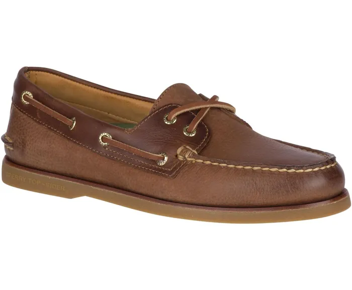 Men Gold Cup Authentic Original Rivingston Boat Shoe Tan Sperry Boat Shoes