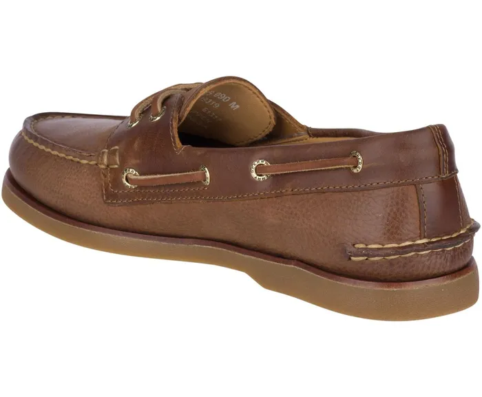 Men Gold Cup Authentic Original Rivingston Boat Shoe Tan Sperry Boat Shoes