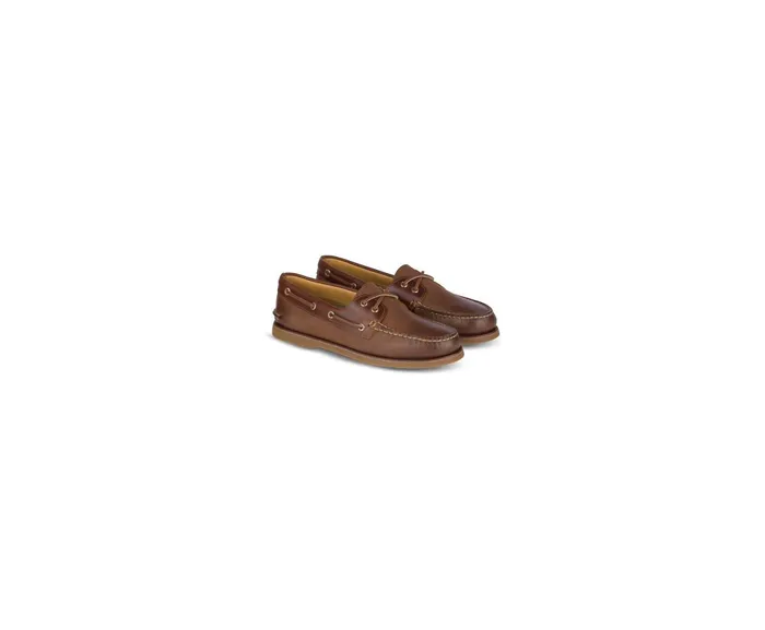 Men Gold Cup Authentic Original Rivingston Boat Shoe Tan Sperry Boat Shoes
