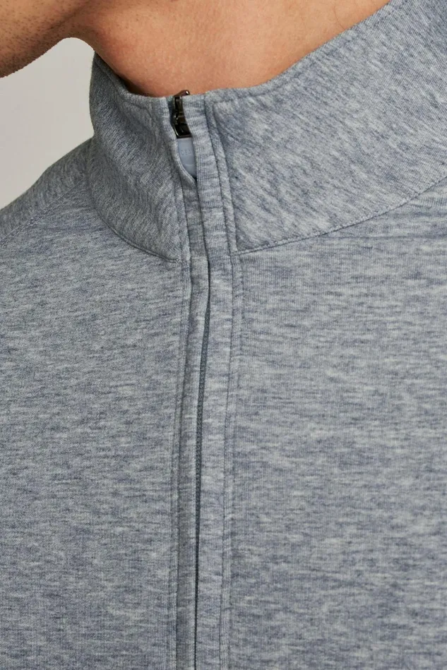 Men Golf Outerwear and Layering Bonobos The Playthrough Performance Golf Half Zip Slate Grey