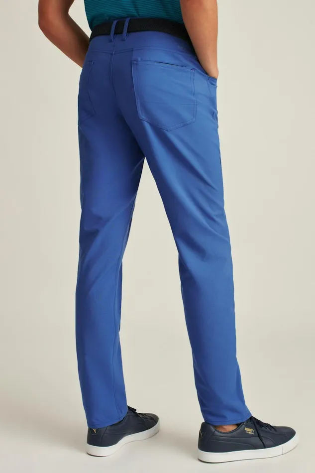 Men Golf Pants Bonobos Performance Link 5Pocket Pants Dark Blue