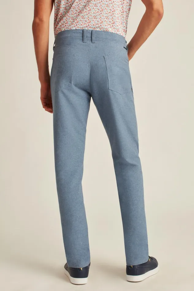 Men Golf Pants Bonobos Performance Link 5Pocket Pants Downpour Heather