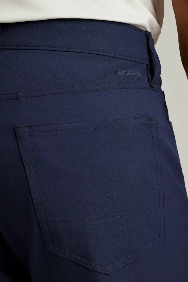 Men Golf Pants Bonobos Performance Link 5Pocket Pants Navy