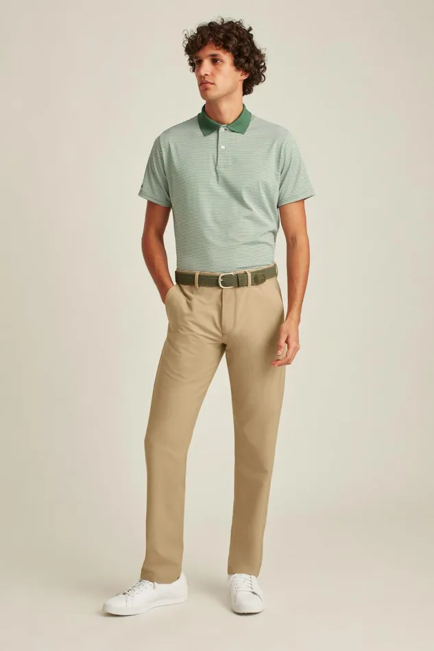 Men Golf Pants Bonobos Performance Link Pants Oak Khaki