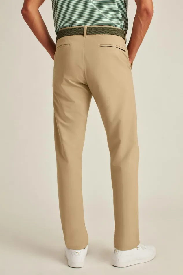 Men Golf Pants Bonobos Performance Link Pants Oak Khaki