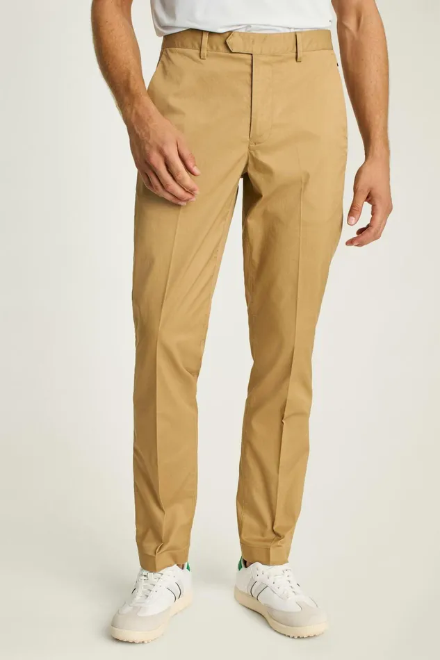 Men Golf Pants Bonobos Tech Trouser Tigers Eye Brown