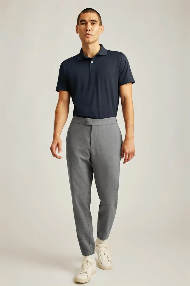 Men Golf Pants Bonobos Tour Golf Jogger Charcoal Heather