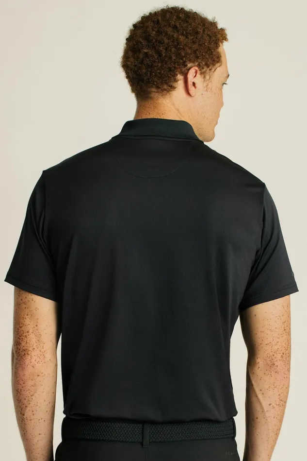 Men Golf Polos and Tops Bonobos The Performance Golf Polo Jet Black