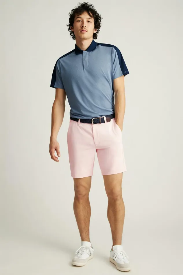 Men Golf Polos and Tops Bonobos Tour Pique Polo Shades Of Blue