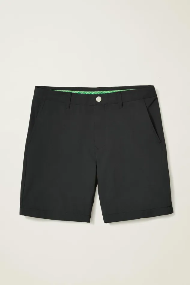 Men Golf Shorts Bonobos Highland Tour Golf Shorts Black