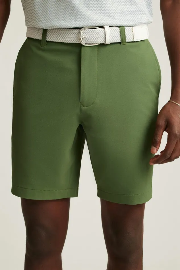 Men Golf Shorts Bonobos Highland Tour Golf Shorts Crocodile Green
