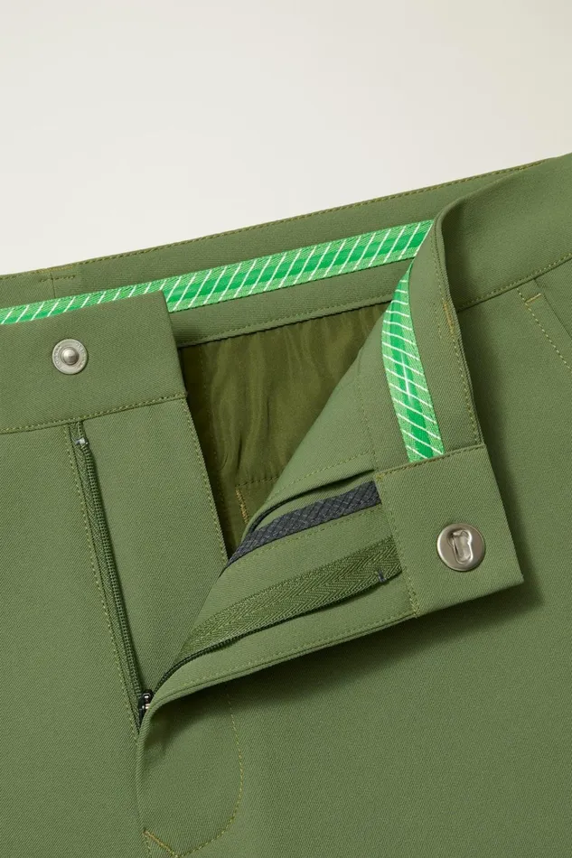 Men Golf Shorts Bonobos Highland Tour Golf Shorts Crocodile Green