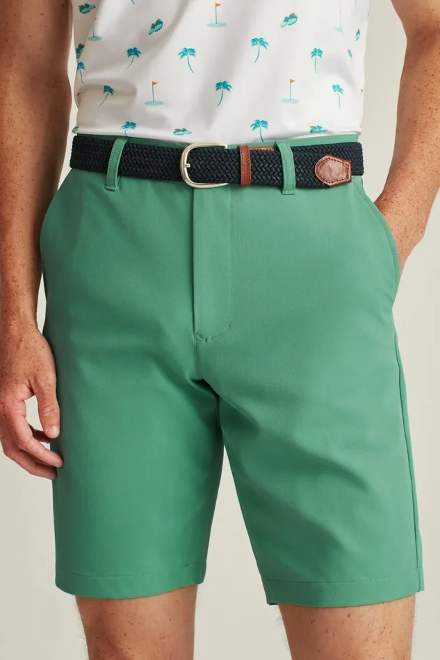 Men Golf Shorts Bonobos Highland Tour Golf Shorts Duck Egg