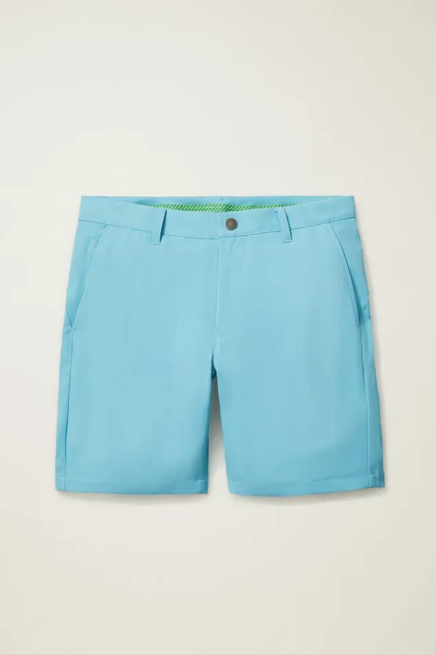 Men Golf Shorts Bonobos Highland Tour Golf Shorts Faded Blue