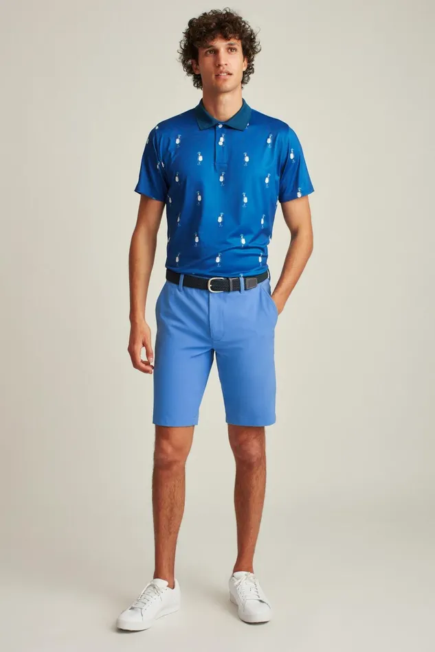 Men Golf Shorts Bonobos Highland Tour Golf Shorts Provence Blue