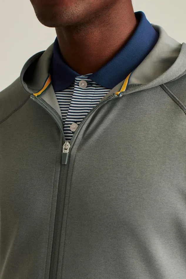 Men Half and FullZips Bonobos The Elements Full Zip Hoodie Grey