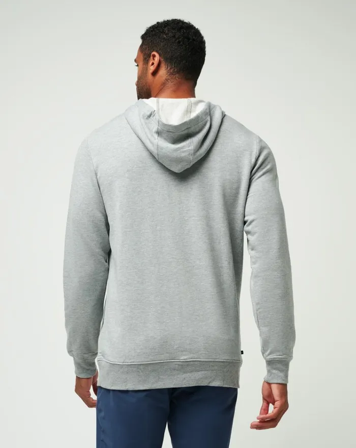 Men Hoodies and Sweatshirts TravisMathew CLOUD HOODIE Heather Grey
