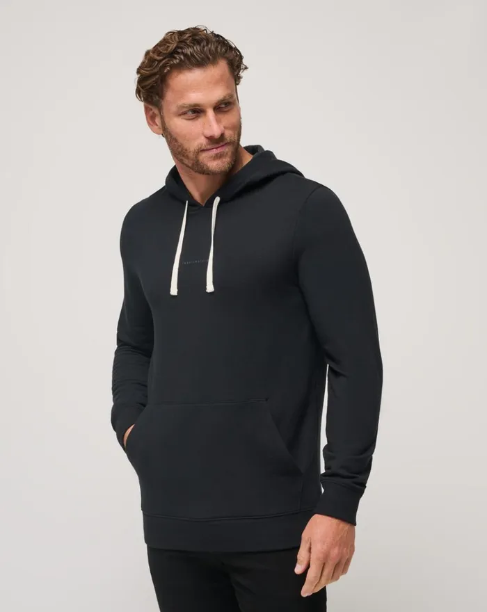 Men Hoodies and Sweatshirts TravisMathew COASTAL CLOUD HOODIE Black
