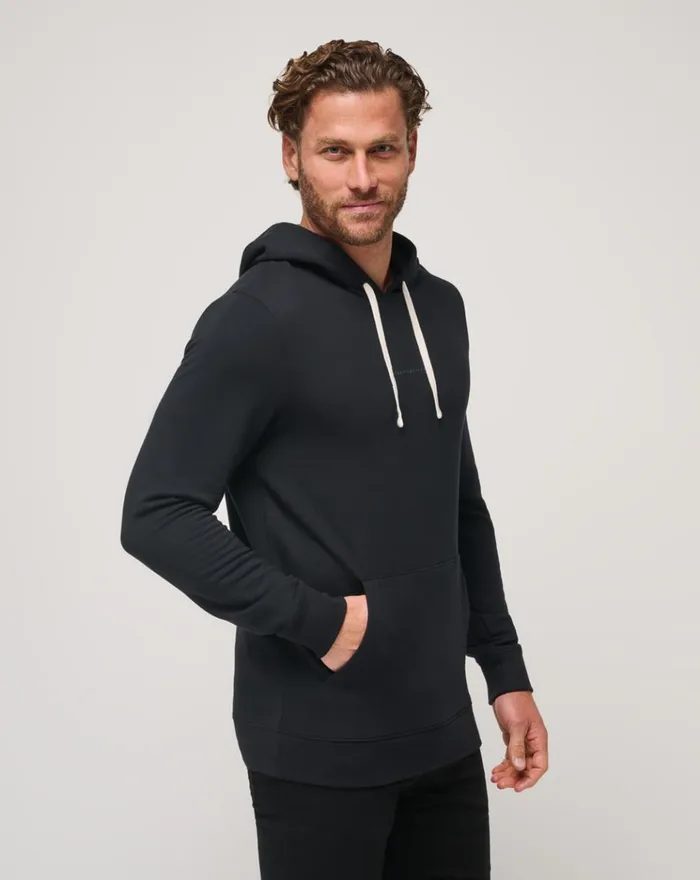 Men Hoodies and Sweatshirts TravisMathew COASTAL CLOUD HOODIE Black