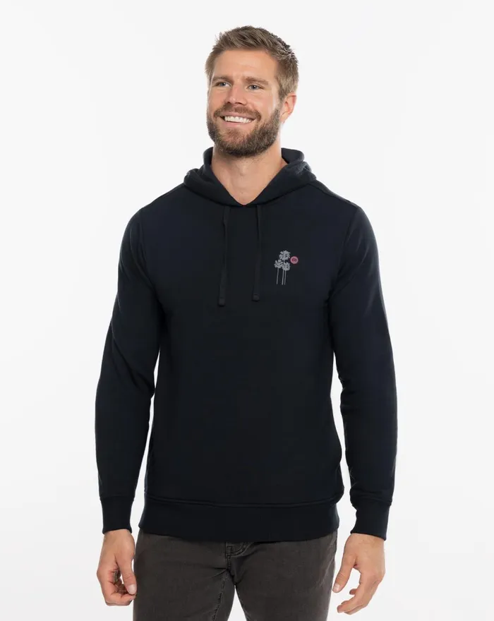 Men Hoodies and Sweatshirts TravisMathew DINNER AND A MOVIE HOODIE Black
