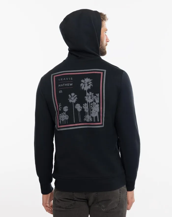 Men Hoodies and Sweatshirts TravisMathew DINNER AND A MOVIE HOODIE Black