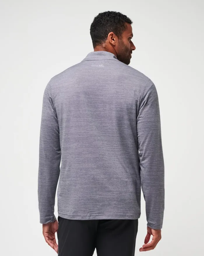 Men Hoodies and Sweatshirts TravisMathew THE HEATER QUARTER ZIP Sleetquiet Shade