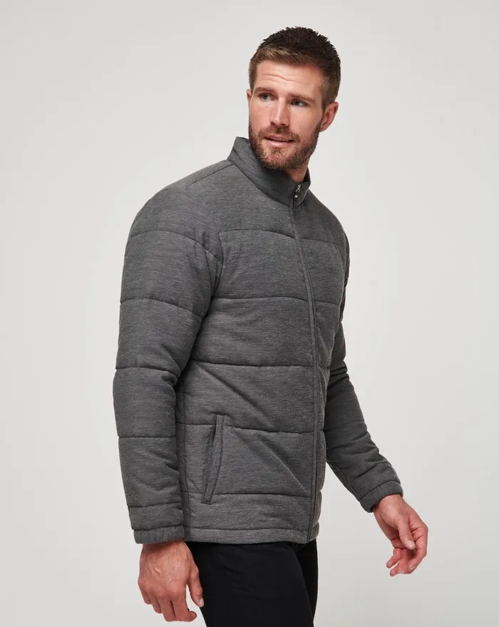 Men Jackets TravisMathew CLIMATE DROP JACKET Heather Black