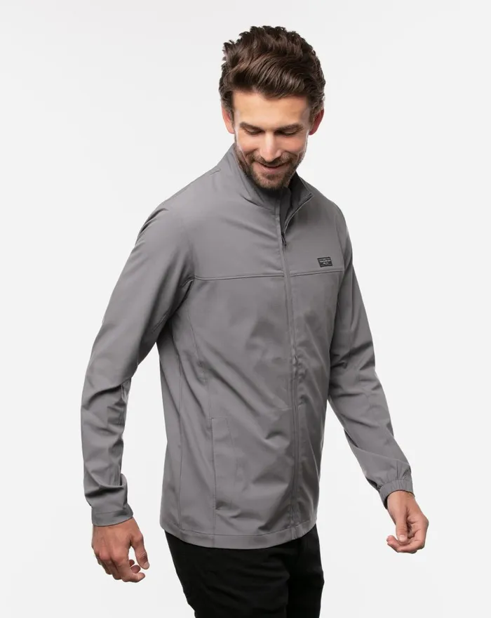 Men Jackets TravisMathew CRYSTAL COVE 20 FULL ZIP Quiet Shade