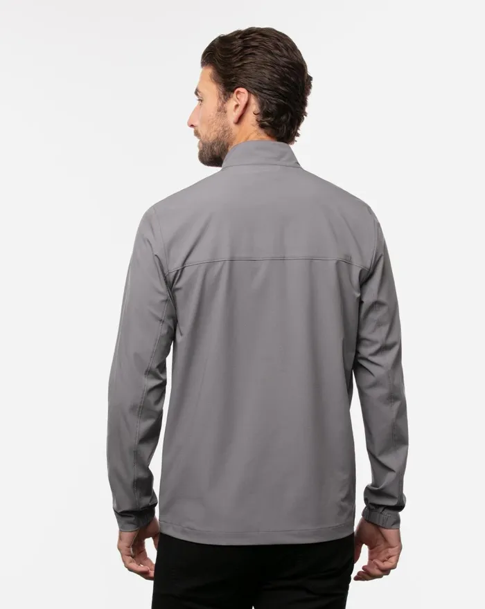 Men Jackets TravisMathew CRYSTAL COVE 20 FULL ZIP Quiet Shade