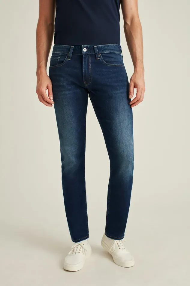 Men Jeans Bonobos Downtime Jeans Dark Sea Wash